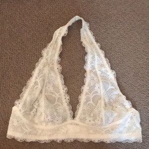 Free People off-White Lace Bralette